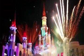 Land of Legends Night Show Magic Music and Lights