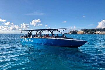 Cristal Speed boat, Snorkeling, Beach Tour & BBQ Lunch St Maarten