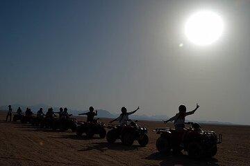 Sunset Safari on ATV Quad with Camel from Marsa Alam