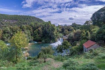 Zadar to Skradin & Krka Waterfalls Afternoon Tour, With Tickets