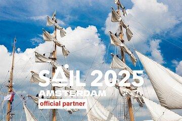 Amsterdam: SAIL Official 2 hour Evening Cruise, unlimited drinks