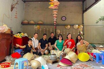 From Hanoi Explore Incense Village, Conical Hat Crafting Half-Day