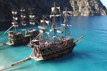 Pirate Themed Boat Trip from Oludeniz with Lunch and Swim Stops