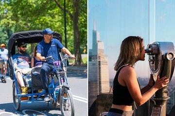 Central Park Pedicab Tour with Top of the Rock Access