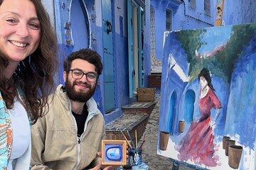 Painting Experience with the Local Artist Ayoub