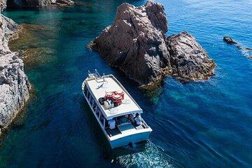 From Barcelona Tossa de Mar Coastal Path Boat and Costa Brava