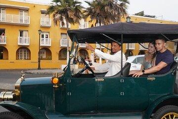 Cartagena City Tour by Electric Antique Car