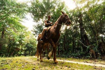 Horseback Riding ATV Zipline and Cenote Adventure in Cancun