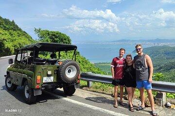 Private Hai Van Pass to Hue by US Army Jeep Tour
