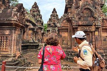 Kulen Mountain Beng Mealea and Banteay Srei Tour from Siem Reap