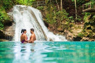 Irie Blue Hole and Secret Falls Adventure Tour from Ocho Rios