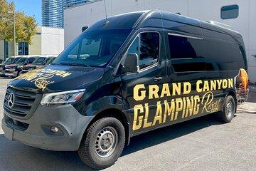 Grand Canyon Glamping Ranch Luxury Shuttle with Helicopter Tour