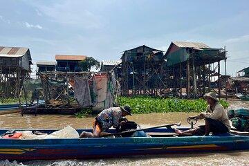 A Journey to Tonle Sap Through Kampong Phluk Floating Village