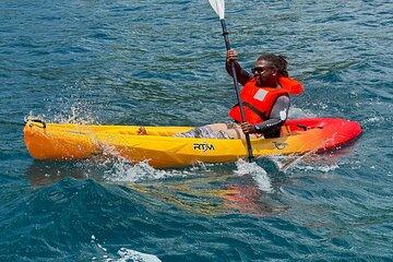 Kayak at Pigeon Island Beach St Lucia