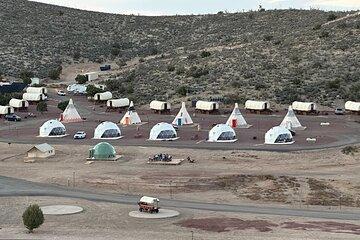 Grand Canyon Glamping Ranch Overnight with Airplane Tour