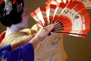Maiko on the Noh Stage Dance with Live Shamisen