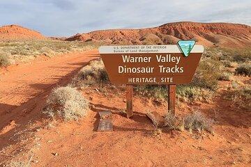 Warner Valley Dinosaur Track Site 4x4 Tour