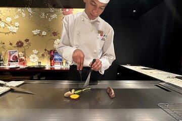 Osaka Kobe Beef Teppanyaki Experience with Guide