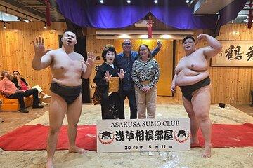 Asakusa Sumo Lunch tour and Private Licensed Guide Walking Tour