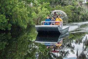 Small Airboat Tour with Transportation Must Do in New Orleans
