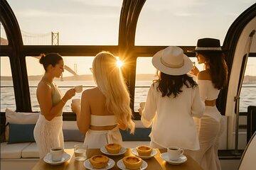 Lisbon Morning River Cruise with Pastel de Nata and Coffee