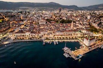 Split Panoramic Boat Tour with Champagne