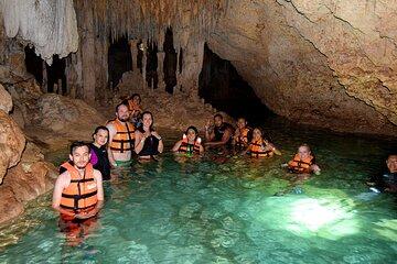 Underground Cenote River and Akumal Turtle Search