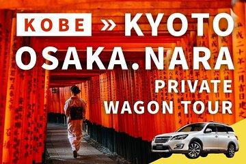 KOBE Shore Excursion Private 1-Day Wagon Trip to KYOTO/OSAKA/NARA