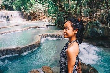 Kuang Si Waterfalls and Hmong Traditions in Half a Day