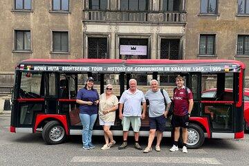 Krakow: Communism City Sightseeing Tour Nowa Huta E Golf Car