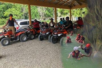 Combo : Waterfalls and ATV and Typical Food in Puerto Plata