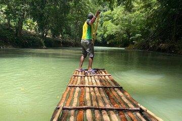 Bamboo Rafting on the Great River with Limestone Massage