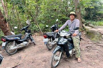Explore Phnom Kulen Waterfall with Private Motorcycle Ride