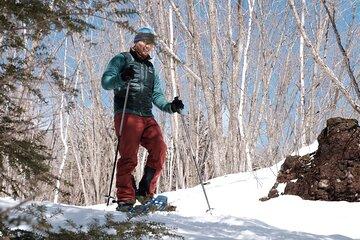 Japan Alps Norikura Frozen Water Fall Snowshoe Trekking Tour