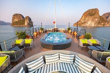 Luxury Ha Long Bay Amethyst Day Cruise with Buffet Lunch