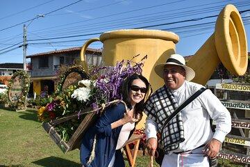 Comuna 13 and Flower Farm Private Day Tour from Medellin