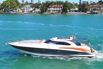 Explore Miami on a Luxury 65' Sport Yacht