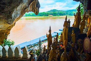 Luang Prabang Private Cultural Tour and Pak Ou Caves River Cruise