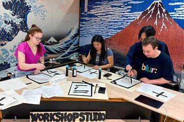 Japanese Calligraphy and Hand Fan Workshop from Hiroshima