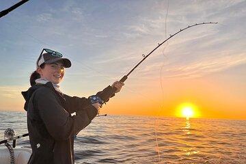 Fishing Over Night Private Boat With equipment & dinner -El Gouna