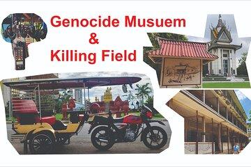 Audio Guide Tour by Tuk-Tuk to Killing Field and Genocide Museum