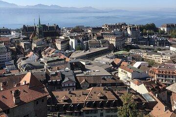 Lausanne City and Lavaux Wine Region Tour with Scenic Views