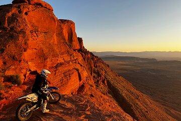 Enduro adventure directly at Zion National Park