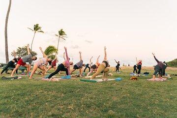 Advance Outdoor Yoga Class in Oahu