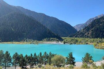 Issyk Lake & Bear Waterfall In Turgen Gorge+Golden Man museum