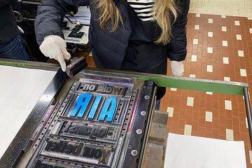 Traditional Printing Workshop in Venice