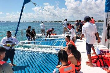 Private Sailing Catamaran to Isla Mujeres from Playa del Carmen