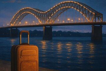Bag-Free Memphis: 90-Minute Mystery Walk with Luggage Storage