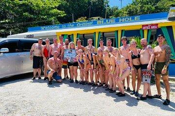 Blue Hole River Tubing with Lunch and Shopping Ocho Rios Jamaica