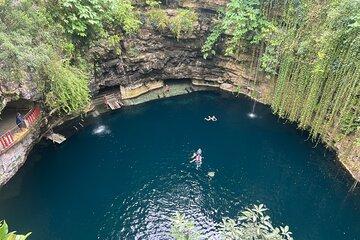 Chichen Itza and cenotes from Valladolid shared transport